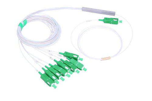 [WINET-GPON-SP-1-8] 1:8 PLC SPLITTER  SC / APC  900UM - 1.5M