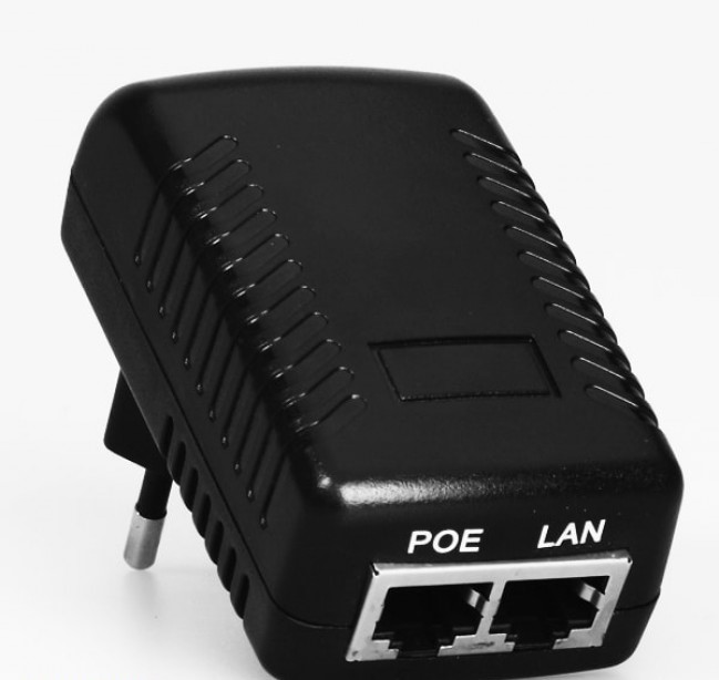 [WINET-POE-24V-24W] Pasif PoE Adaptör 24 Volt 1 Amper (24Watt)