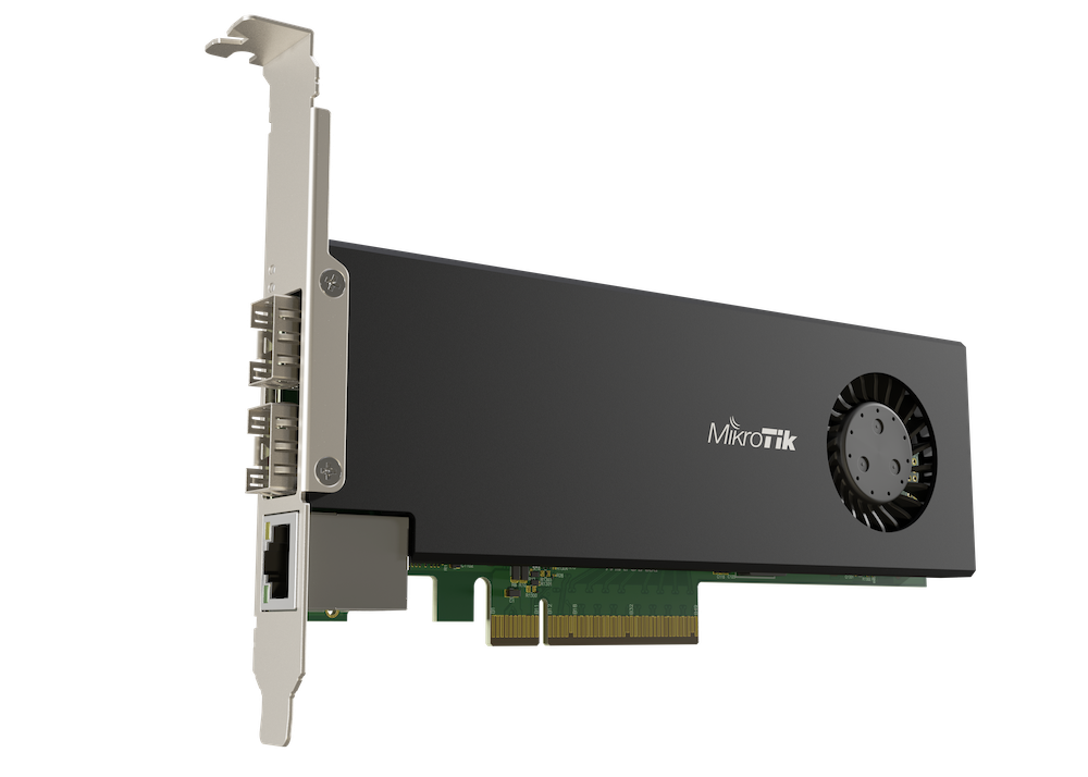[CCR2004-1G-2XS-PCIe] Mikrotik CCR2004-1G-2XS-PCIe Ağ Arabirim Kartı