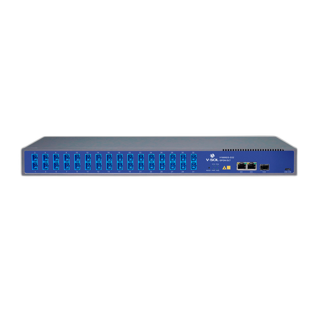 [GPON-OLT-V1600GS-O32] VSOL - 1 PORT - OLT , FTTX - 1:32 Splitter