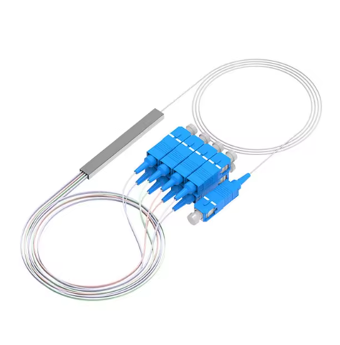 [WINET-GPON-B-UPC-1-4] 1:4 PLC SPLITTER  SC / UPC  90CM