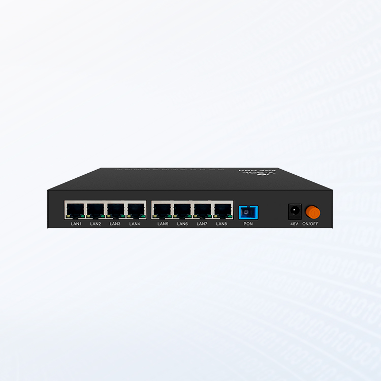 [GPON-ONU-V2808-8GL-PSE] VSOL 1XPON+8GE(PoE+) MDU