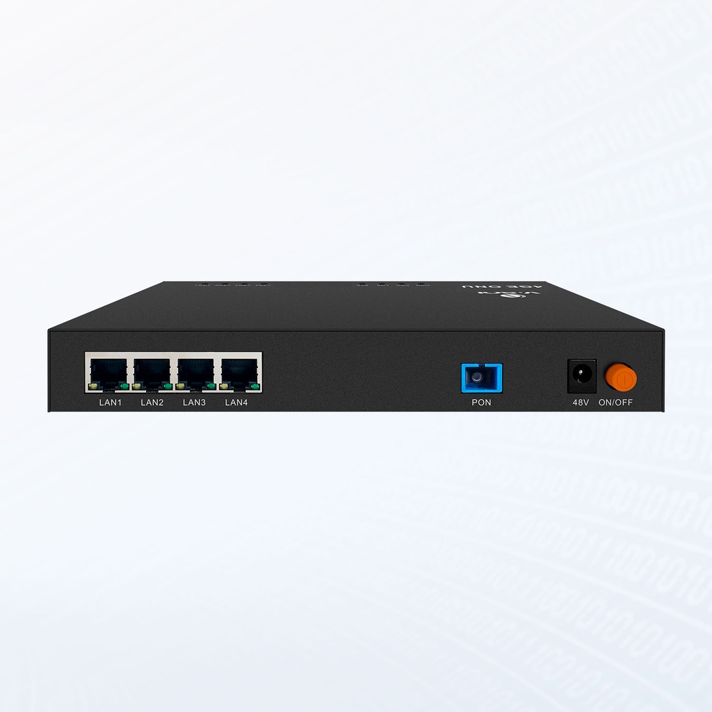 [GPON-ONU-V2804-4GL-PSE] 1XPON+4GE(PoE+) ONU MDU