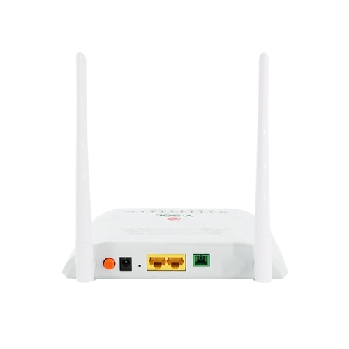 [GPON-ONT-V2802GW] V-SOL Wi-Fi 4 ONU 2.4GHz 802.11b/g/n XPON Dual Mode  2×5dBi