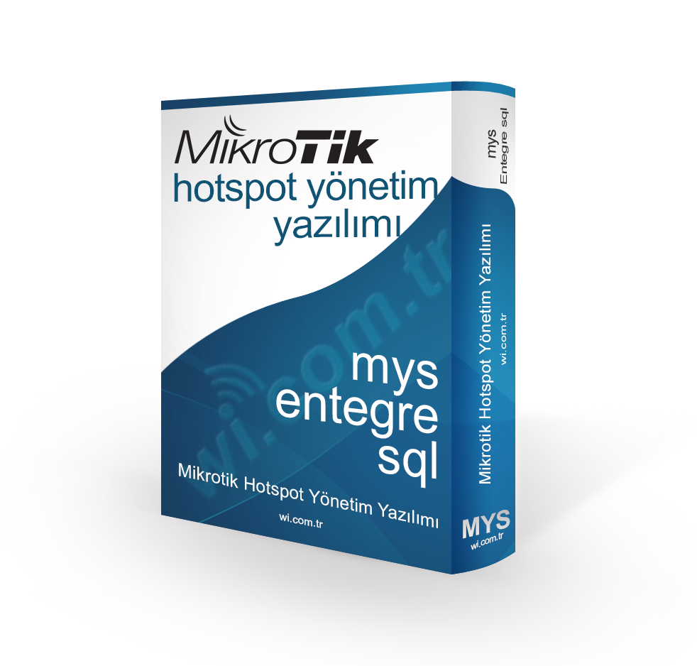 [MYS-ENTEGRE] Mikrotik Hotspot Yönetim ENTEGRE