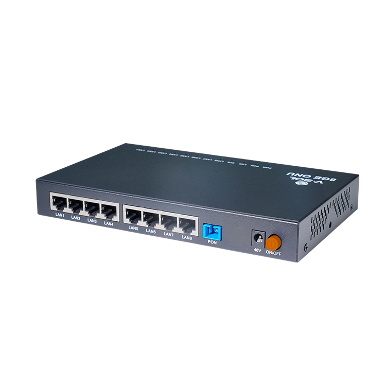 [GPON-ONU-V2808-8GL] VSOL 1XPON+8GE