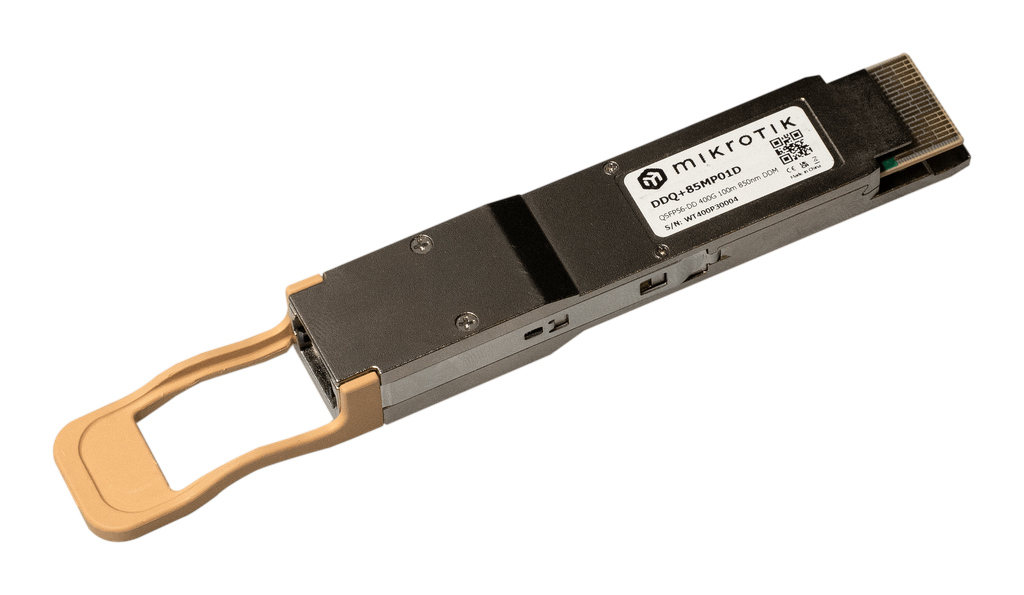 [DDQ-85MP01D] Mikrotik DDQ-85MP01D - 400G QSFP-DD Optik Modülü (100M)