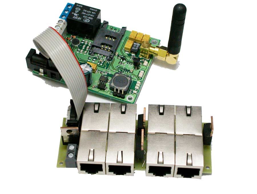 [LAN-ROLE-EK-POE] LAN GSM  EK POE  Modülü