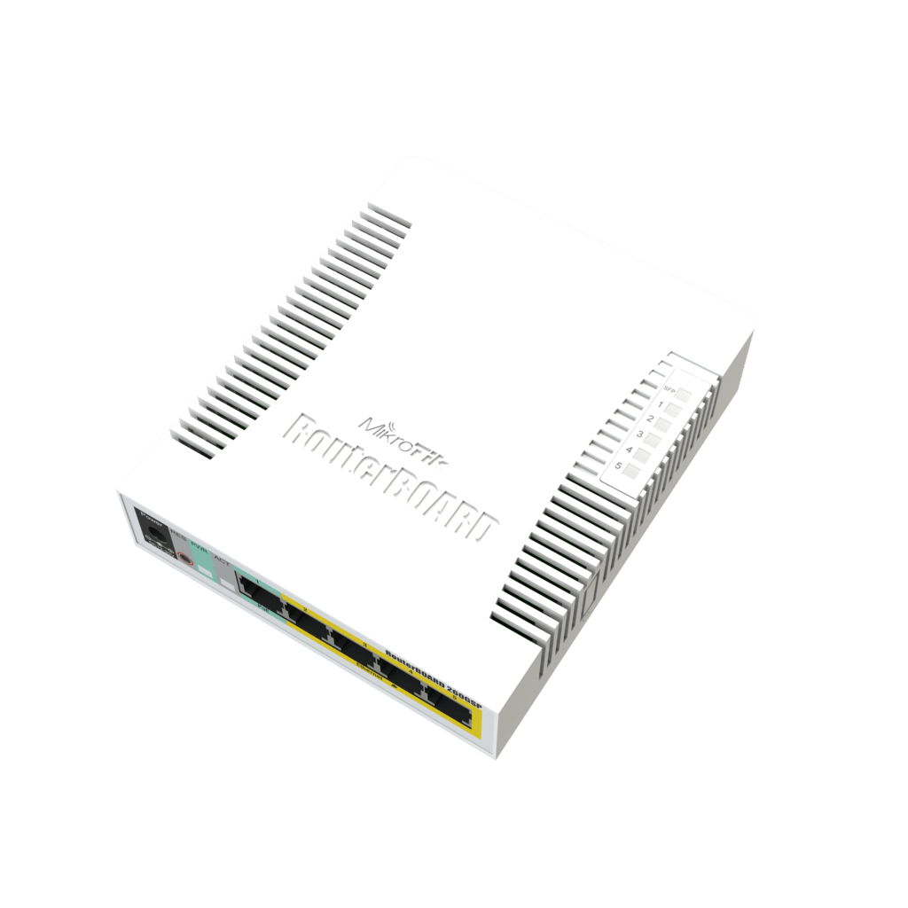 [RB260GSP] RB260GSP 4 Port Pasif Poe - 1 Port Poe In Gigabit / Fiber Destekli Switch