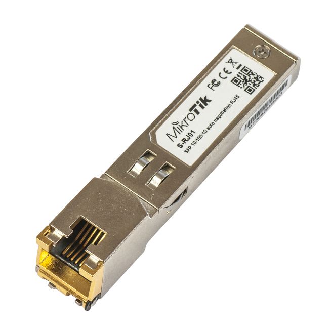 [S-RJ01] RJ45 SFP 10/100/1000M   SFP  Bakır Dönüştürücü Modülü