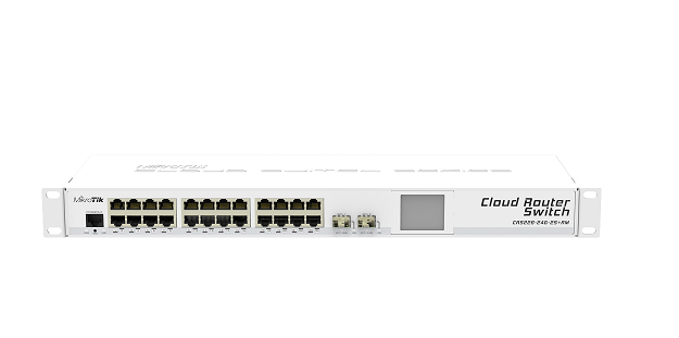[CRS226-24G-2S-PLUS-RM] Cloud Router Switch CRS226-24G-2S+RM 10G bit 2 SFP