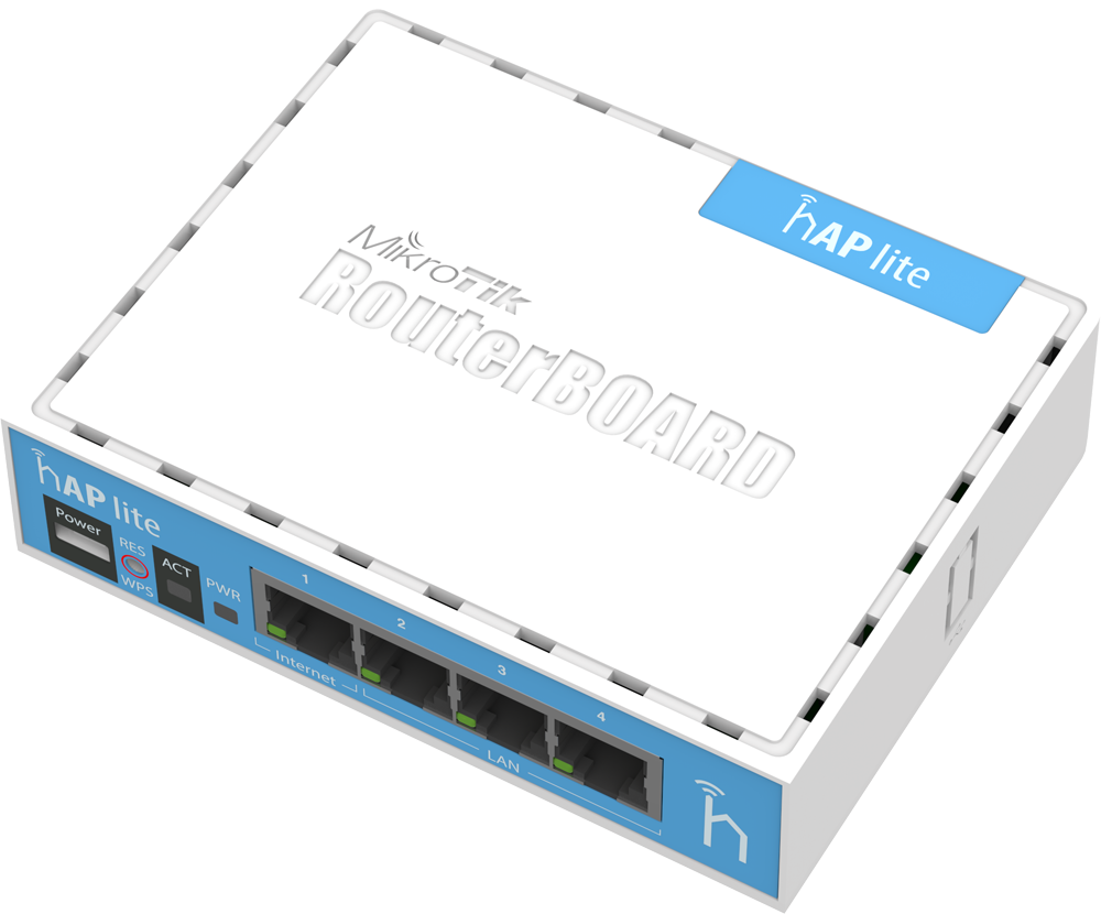 [RB941-2nD] Mikrotik hAP lite Classic 2.4 Ghz  İç Ortam AP ,L4