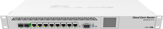 [CCR1009-7G-1C-1SPLUS] CCR1009-7G-1C-1S+ Cloud Core Router