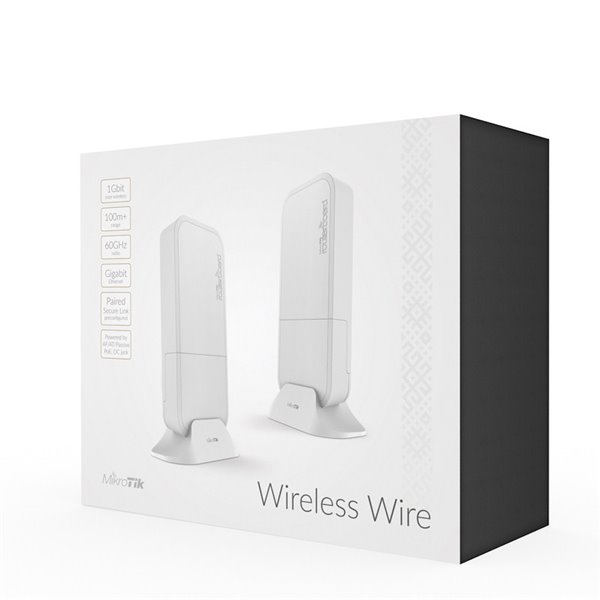 [RBwAPG-60ad-kit] Mikrotik Router Board -WAP 60G-RBwAPG-60ad kit