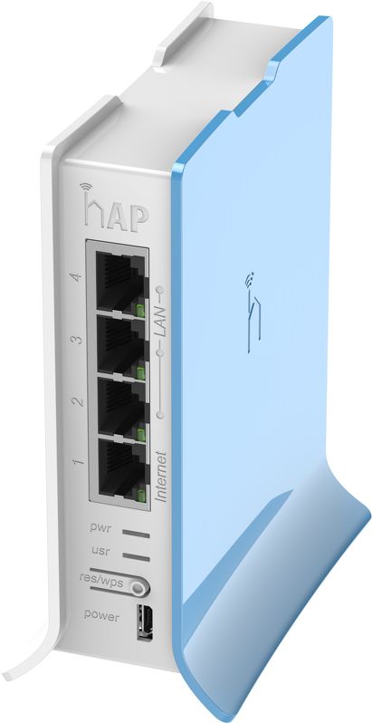 [RB941-2nD-TC] Mikrotik  hAP lite 2.4 Ghz 650 Mhz İç Ortam AP ,L4 Dik Kasa