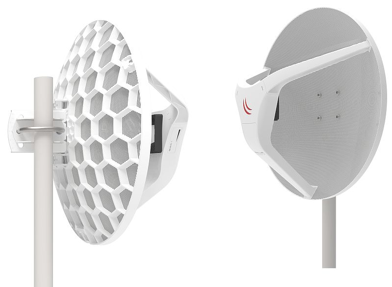 [RBLHGG-60ad-kitr2] Mikrotik RBLHGG-60ad PTP wireless wire dish Set