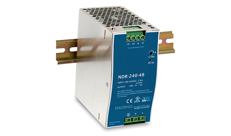 [MW-NDR-240-48] Mean Well NDR-240-48  48V Güç Kaynağı