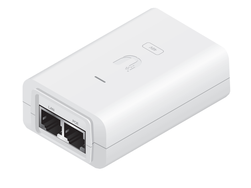 [POE-48-24W-G-WH] PoE 48V-24WATT-0.5A  802.3af,802.3at destekli