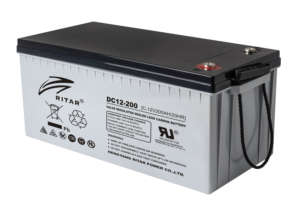 [DC12-100] RITAR  Carbon Akü 100 Amper 12 Volt
