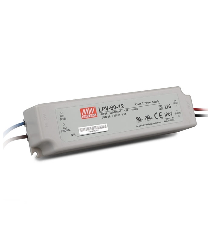 [MW-LPV-60-24] MW-LPV-60-24 2.5A 24vdc 60W Enerji Besleme Ünitesi